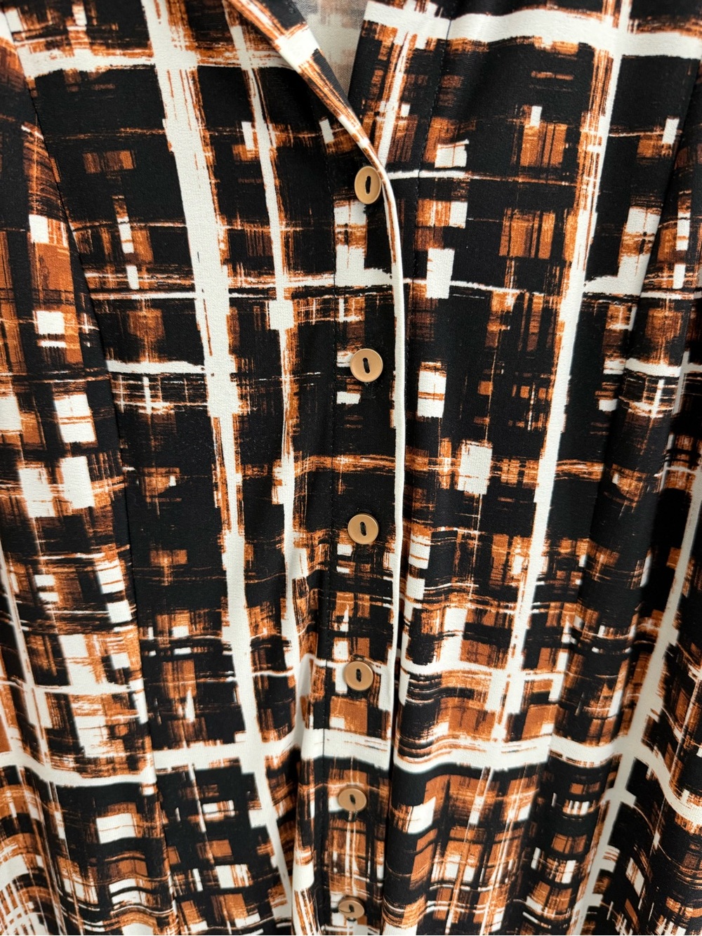 Joseph Ribkoff Joseph Ribkoff Check Print Blouse - Picture 4 of 6